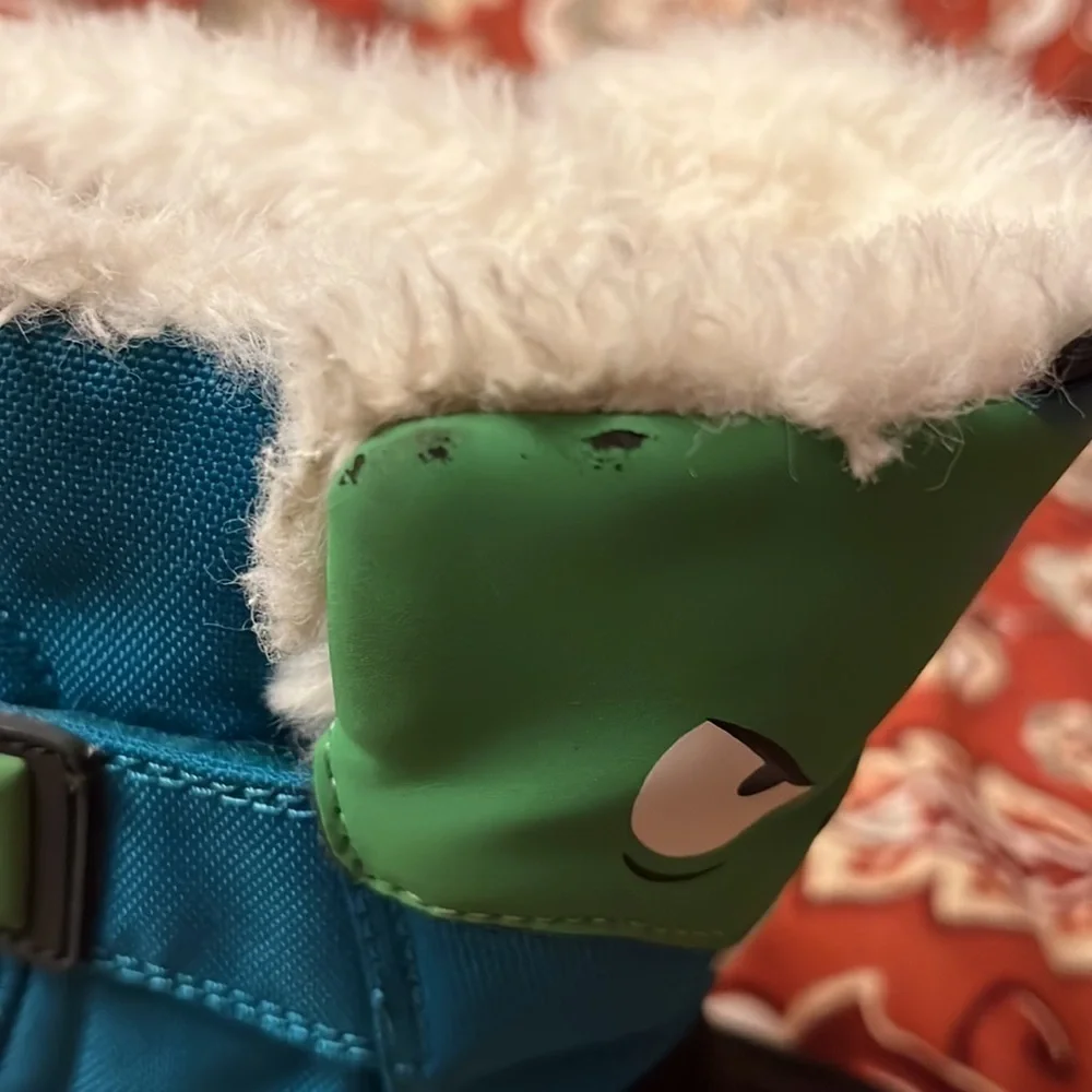 Cat & yack size 7 colors black green blue winter boots Frankie Dinosaur